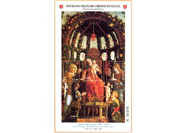 SMOM 2006 Andrea Mantegna BF MNH**