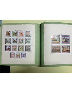 ITALIA 1971-1980 Collezione Completa su album e fogli Claxital