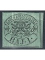 STATO PONTIFICIO 1852-64 Stemma (1 bajocco verde grigiastro) MNH** ©