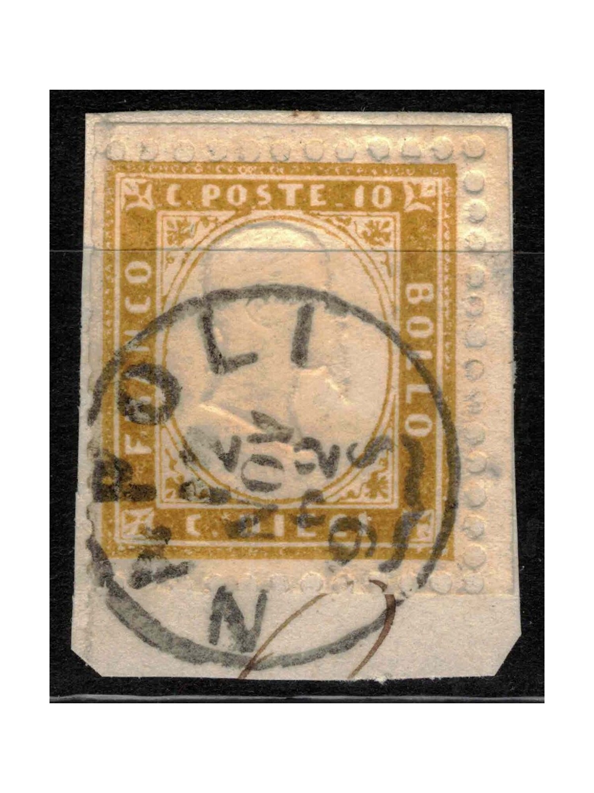ITALY KINGDOM 1862 10c bistro us