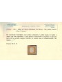ITALIA REGNO 1862 80c giallo arancio MNH** ©