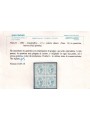 ITALIA REGNO 1863 15c litografico (I tipo) celeste chiaro in quartina MNG ©