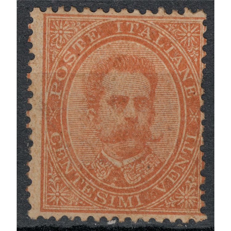 ITALY KINGDOM 1879 Umberto I 20c orange MH*