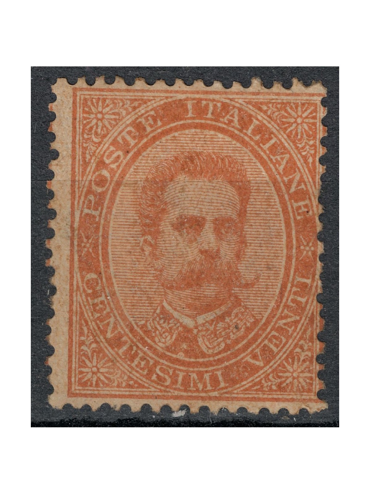 ITALY KINGDOM 1879 Umberto I 20c orange MH*