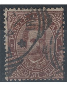 ITALIA REGNO 1879 Umberto I 30c bruno us ©