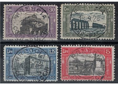 ITALIA REGNO 1928 Milizia II 4v us ©