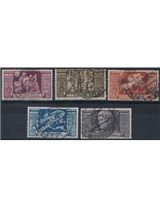 ITALY KINGDOM 1937 Bimillenary of Augustus (airmail) 5v us ©