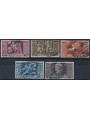 ITALIA REGNO 1937 Bimillenario di Augusto (posta aerea) 5v us ©