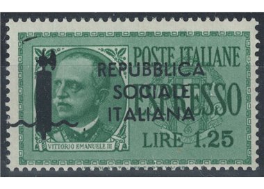 ITALY RSI 1944 Espresso Variety £1.25 green MNH**