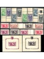 AOSTA 1944 Soggetti vari 16v + 2 BF MNH** ©