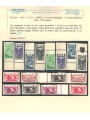 AOSTA 1944 Soggetti vari 16v + 2 BF MNH** ©