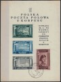 POLISH CORPS 1946 Polish victories in Italy (white card) s/s MNG ©