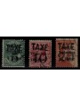TRENTINO (BZ3) 1918-19 Venezia Tridentina (TAXE e cifre orizz.) 3v us ©
