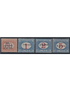DALMAZIA 1922 Segnatasse 4v MNH** © (Lusso)