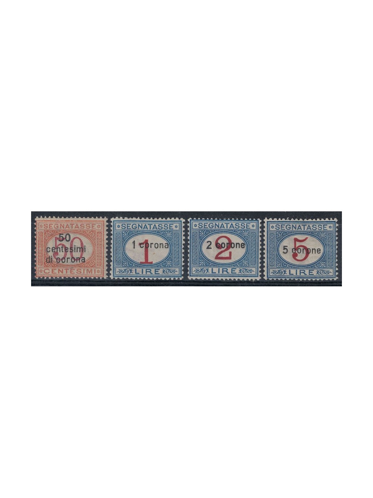 DALMAZIA 1922 Segnatasse 4v MNH** © (Lusso)