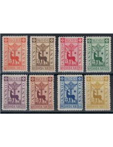 AEGEAN 1935 Holy Year 8v MNH** ©