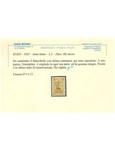 EGEO 1935 Anno Santo 8v MNH** ©