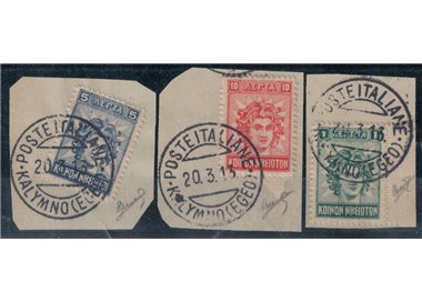 EGEO 1912 Il Colosso di Rodi 3v us ©