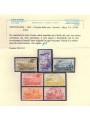 COLONIE TRIPOLITANIA 1934 Circuito delle oasi (posta aerea) 7v us ©