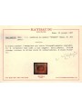 SAN MARINO 1892-94 1₤ rosso su giallo us ©