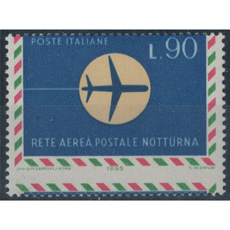 ITALY 1965 Variety £90 Night Airline MNH**