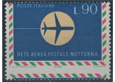 ITALY 1965 Variety £90 Night Airline MNH**