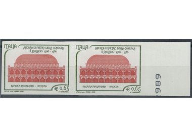 ITALIA 2008 Varietà Palladio non dentellato MNH** ©