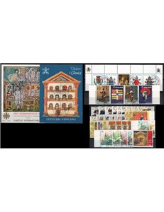 VATICAN 1997 Complete Year 34v + 2 s/s us