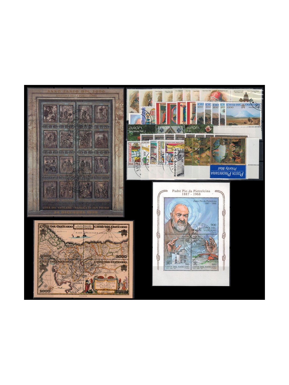 VATICANO 1999 Annata completa 39v + 3 BF us