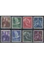 VATICAN 1938 Various subjects (airmail) 8v MH*