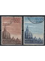 VATICAN 1953 Dome of St. Peter (airmail) 2v us