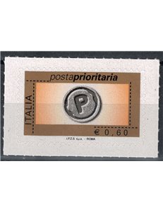 ITALIA 2006 Posta Prioritaria € 0,60 MNH**