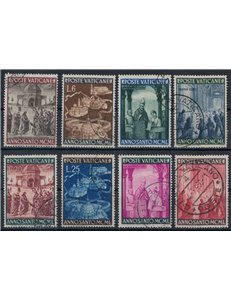 VATICANO 1949 Anno Santo 8v us