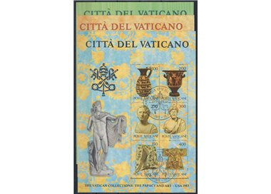 VATICANO 1983 Collezioni vaticane d'arte negli USA 3 BF us