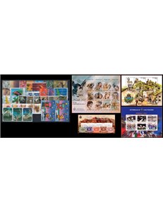 SAN MARINO 2002 Complete Year 36v + 4 s/s MNH**