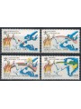 VATICAN 1992 Travels of John Paul II 4v MNH**