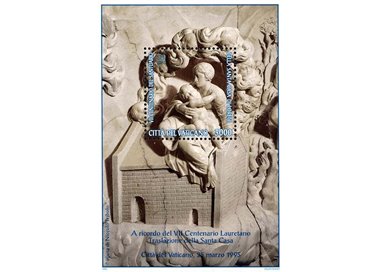 VATICAN 1995 Sanctuary of the Holy House of Loreto s/s MNH**