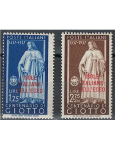 EGEO 1938 Uomini illustri, Giotto 2v MH*