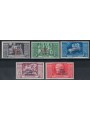 AEGEAN 1938 Augustus (airmail) 5v MH*