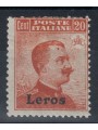 EGEO LERO 1922 20c arancio filigrana corona MH*