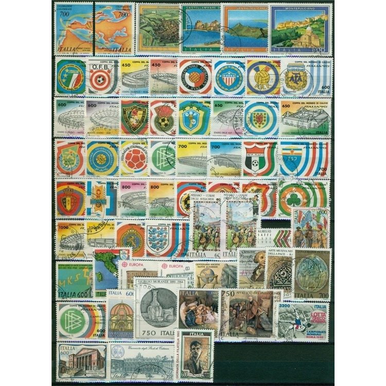 ITALIA 1990 Annata completa 63v us