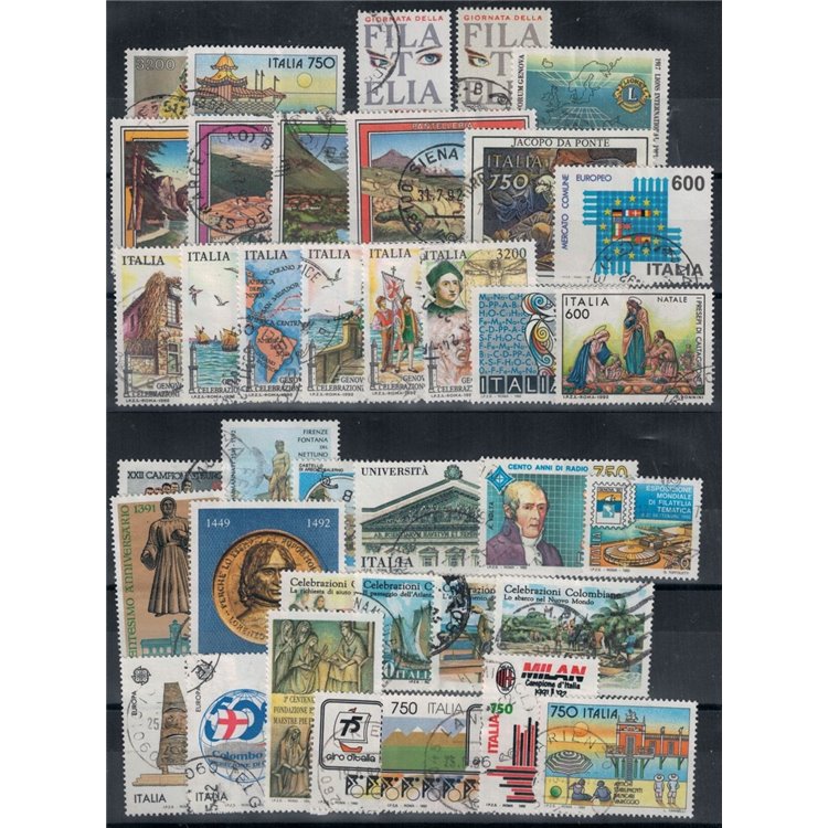ITALIA 1992 Annata completa 38v us