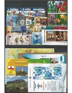 SAN MARINO 2010 Complete Year 28v + 4 s/s MNH**
