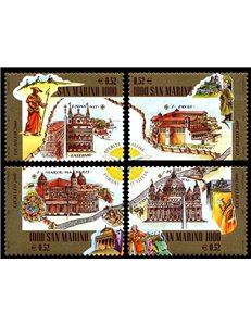 SAN MARINO 2000 Jubilee 4v MNH**