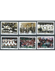 SAN MARINO 1999 One Hundred Years of Milan 6v MNH**