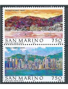 SAN MARINO 1997 Hong Kong 2v MNH**