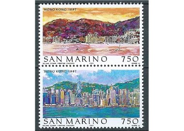 SAN MARINO 1997 Hong Kong 2v MNH**