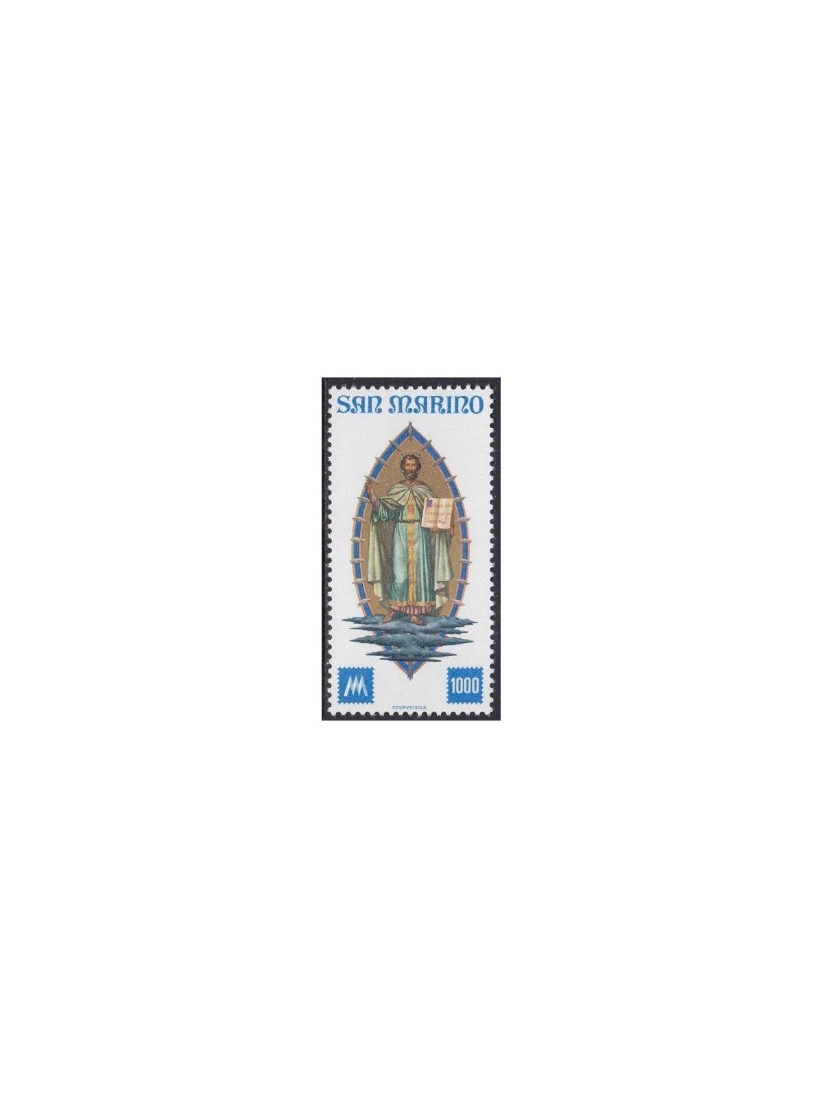 SAN MARINO 1977 Centenary of the stamp MNH**