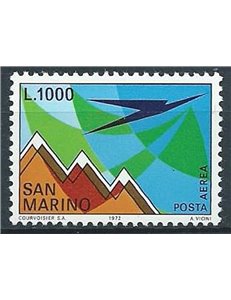 SAN MARINO 1972 Posta aerea MNH**