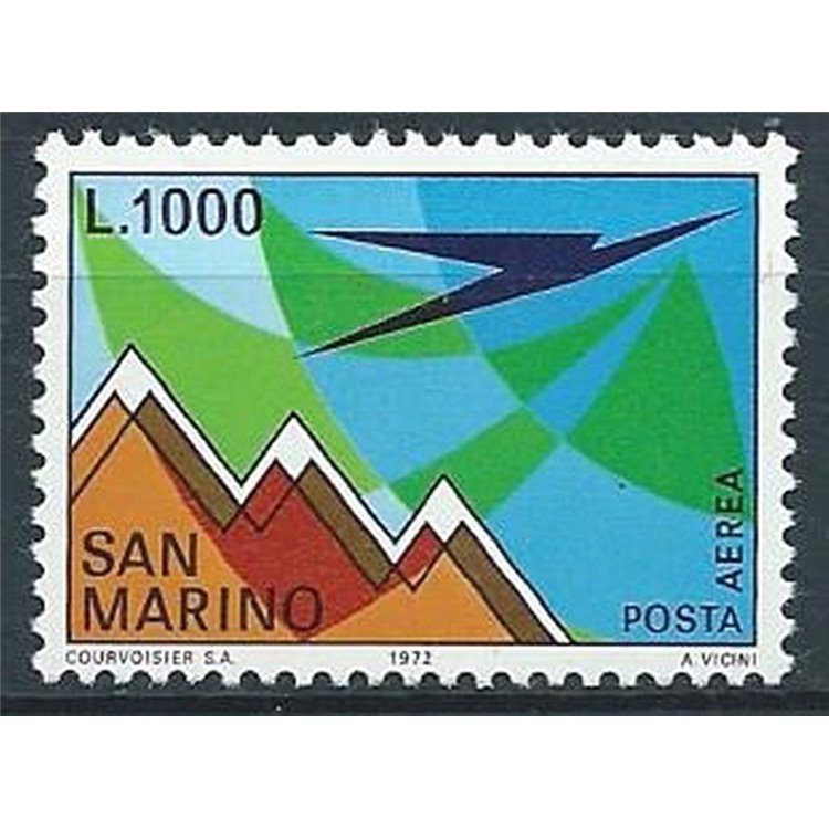 SAN MARINO 1972 Airmail MNH**